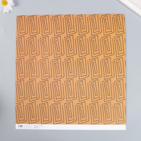 Scrapbooking paper "Greece" density 180 g 30.5x32 cm-1