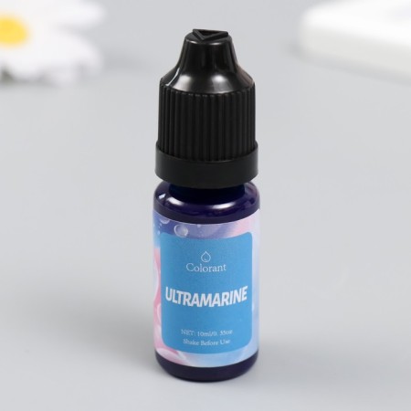Paint (pigment) for wax "ultramarin blue" 10 ml-1