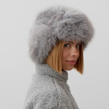 Women's hat-hallet minaku, gray color, rr 56-58-6
