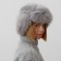 Women's hat-hallet minaku, gray color, rr 56-58