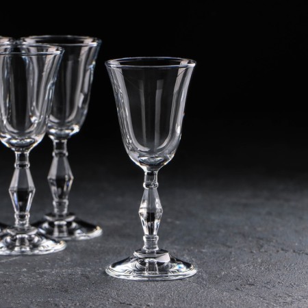 Set of glass glasses Retro, 50 ml, 6 pcs-1