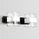 Sconces Citilux "Virta" CL139322, 32x12 cm, 2x60W, E14, Black Color Black