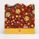 Formal “Russian patterns”, bright colors, 17.5 x 8 cm