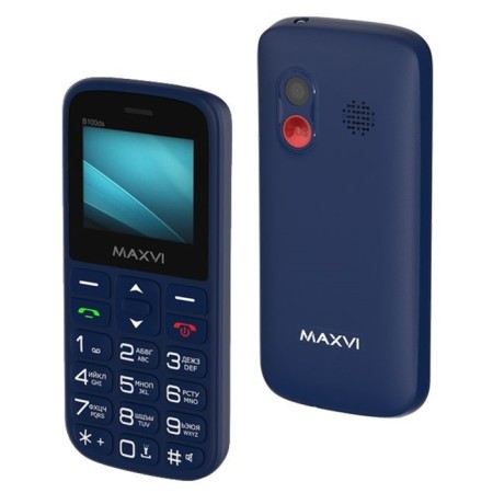 Cell phone Maxvi B100 DS Blue-4