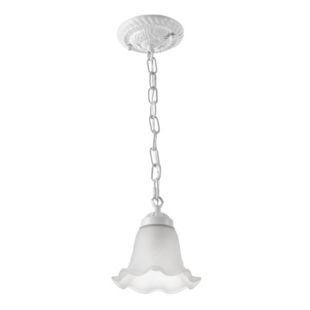 Bayerlux lamp "Castillio" 1he27 60W white 13x13x15-50cm