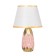 Table lamp "Andrea" 1x40W E14 pink/gold 24x24x40cm
