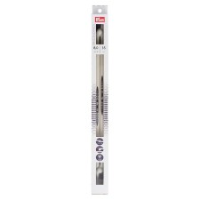Right knitting needles Ergonomics, 8 mm/35 cm, 2 pcs
