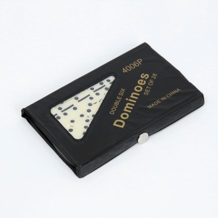 Domino "Forkas", 9 x 15 cm, knuckles 4 x 2 cm, black-3