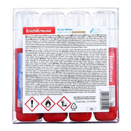 Erichkrause Arctic White, 12 ml, with a metal tip-10
