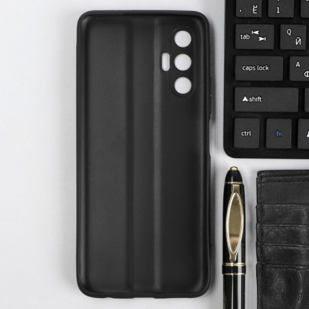 Red Line Ultimate case for Tecno Pova 3, Silicone, Black-1