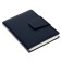 Deliciper of Leduced A5, 160 Prestige sheets, Cover Artificial leather, valve, Blue