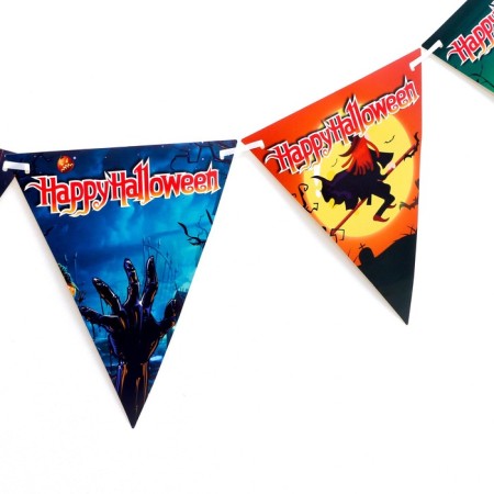 Garland "Halloween" 14 flags-2
