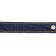 The collar is a single-layer leather, dimensionless, 56 x 2.5 cm, Osh 17-44 cm, blue