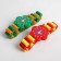Children's watch, on an rubber band with a curly dial, MIX color