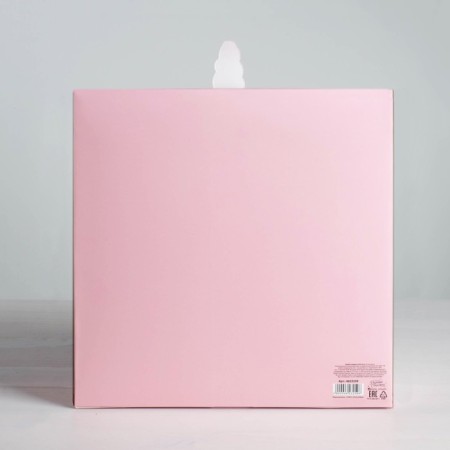 Gift folding box, packaging, "unicorn", 25 x 25 x 10 cm-2