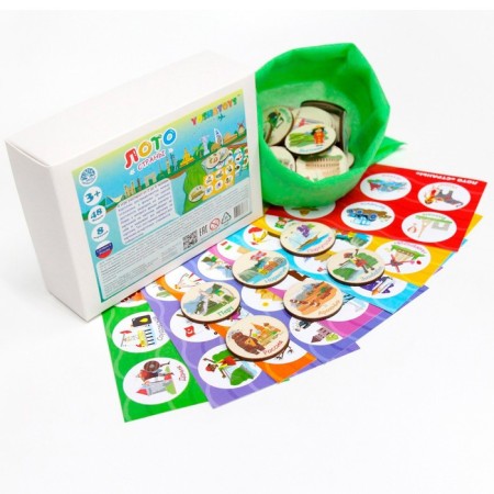 Lotto children's "Countries" (round chips)-3