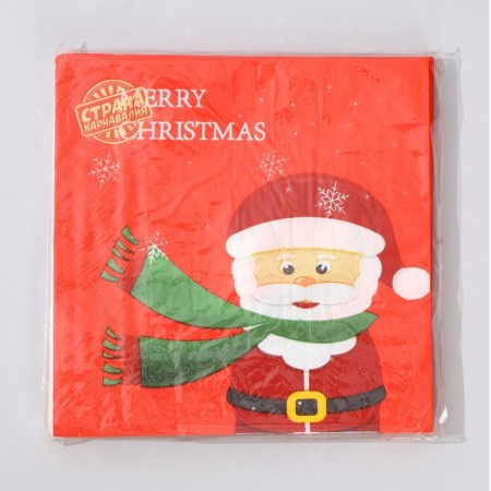 Paper Napkins "Santa Claus", set, 20 pcs., 33 × 33 cm-2