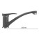 Kitchen mixer Ulgran U003-309, dark gray color