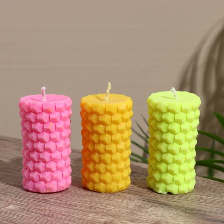 Sot candle 5x5x8 cm, soy wax-3