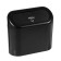 Carman-organizer for small things, intra-axalon, fastening on the door, black