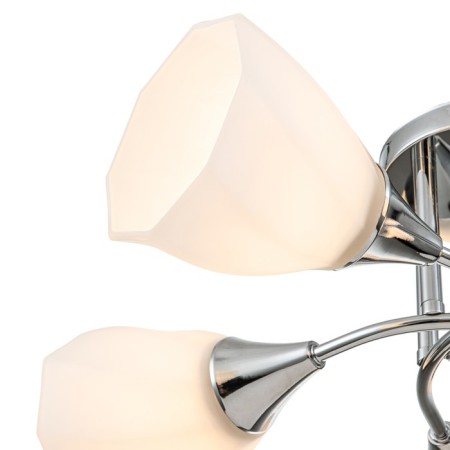Ceiling lamp 5x40W E27, size 49x49x19 cm-2