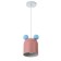 Bayerlux “Teddy” lamp E27 40W pink blue 20x14x20-120cm