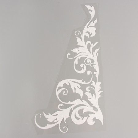 Thermalrotransfer "Pattern without snowflakes", on a sheet 2 pcs.