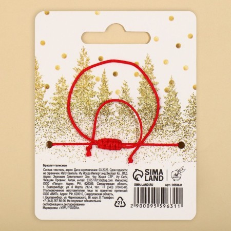 Bracelet Talisman New Year's "New Year", length 24 cm.-3
