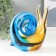 Suvenir glass "Snail" 13x11.5 cm