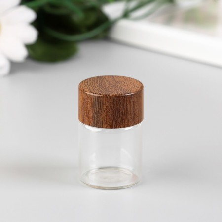 Decor for creativity Glass "Jars with a lid" set of 12 pcs 4x2.8x2.8 cm-1