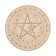 Altar for the rituals "Magic Star", wooden, d = 24 cm