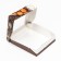 Folding box with the window "Fruits", 15 x 15 x 4 cm