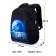 School backpack Skyname + Penal, 38 x 28 x 16 cm, ergonomic back