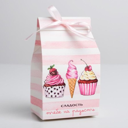 Confectionery packaging "Sweetness", 8 x 10 x 16 cm