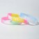 Silicone bracelet "reflective" mood, set of 3 pcs., Mix color, 6 cm