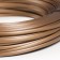 Artificial Roatan smooth 8 mm 100 m crescent (Metalik bronze)