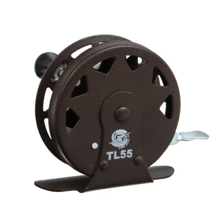 Inertial coil, metal, diameter 5.5 cm, dark brown color, TL55-6