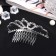 Hair diadem "Medea" Greatness, 9.5 × 4 cm, silver