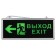 Emergency lamp ERA SSA-101-3-20 Exit-Exit man, SSA-1, 358x145x23 mm, iP20, LED, 3W, 40LM, color silver
