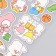 EVA sticker, Dinosaur/Bunnies paper with sparkles of mix 14x27.5 cm