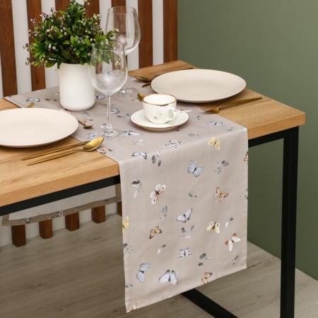 Ethel path "Butterflies" 40x146 cm, 100% cotton, mitch 186 g/m2-1