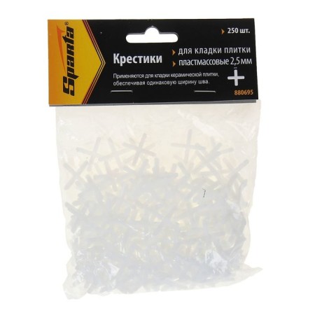 Crosses for laying tiles Sparta, 2.5 mm, in package 250 pcs-1