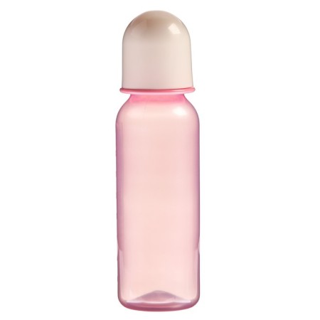 JUST LUBBY feeding bottle, classic throat, 0 months, 250 ml., MIX color