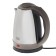 Electric kettle Homestar HS-1028, metal, 1.8 l, 1500 watts, beige-silver