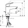 Hansgrohe Logis 71100000 shell mixer, 100 mm