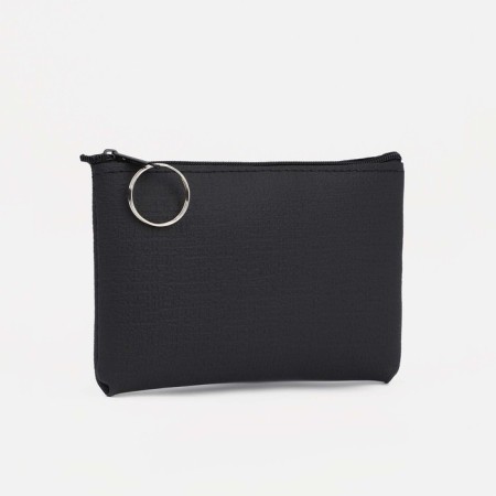 Women's wallet with lightning, black color