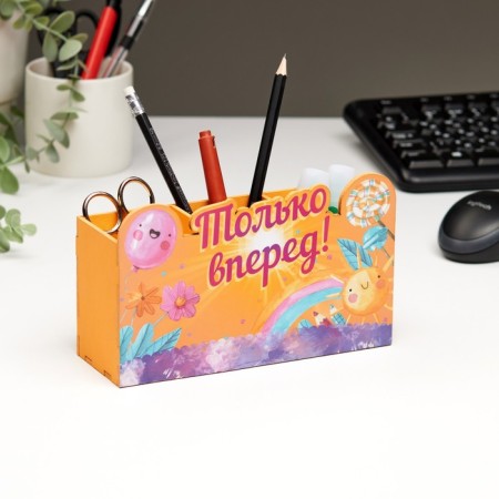 Organizer for the office "only forward!" 3 departments, 18.7x6.5x11.3 cm