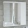 Cabinet-mirror suspended Sanstar "Quadro 60" White