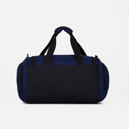 Sports bag with zipper, shoes, long belt, blue color-1