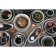 Porcelain plate for Magistro paste "Siam", 270 ml, d = 22 cm, color gray color